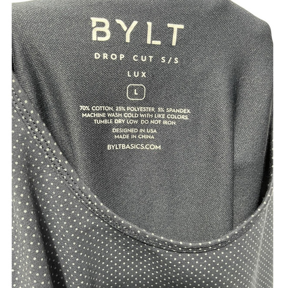 Men’s BYLT Dotted Drop-Cut Lux Shirt / S- Large - Picture 7 of 12